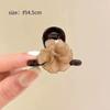 Camellia Delicate Small Grab Clip Back Head Half Tie Hairpin Feminino 2024 Novo Outono Xale Hairpin Clipe de Cabelo Curto