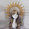 DIY Corona Apertura Lolita Corona Bolsa de Materiales Hecho a Mano Foto Corona Gótica Set de Joyería Accesorios