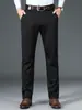 Ropa para Hombre Fengshe / Nuevo Estilo Otoño/Invierno 2026 Pantalones Gruesos de Pana para Negocios Casuales Pierna Recta Pequeña Resistentes a las Arrugas Pantalones de Traje Pantalones Largos