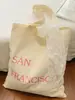 Bolso de Lona de Moda de Nicho 2026 Primavera Nuevo Estilo con Letras para Viajar con Estilo Gran Capacidad Bolso de Hombro Bolso Ligero