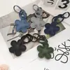 Chaveiro Pingente Flor de PU em Estoque Pingente Pequeno de Flor para Bolsa Decoração de Carro Acessório Pingente de Flor de Cerejeira Enchido com Algodão Couro