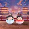 Vaso Antiguo Niña Yannu Jiao tamaño pequeño Serie Tang Xiaohuan Adornos Hogar Decoraciones Guofeng Fábrica Outlet