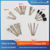 Lâmina de serra de barra de braçadeira de lixa correspondente barra de conexão de barra fixa diâmetro da alça da barra de conexão 3,17 / 3,0 / 2,35 mm