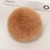 Produção de Chaveiros de Bola de Pelo para Carro, Pingentes para Bolsas Femininas, Bolas de Pelo Falso de Coelho de Pelúcia, Pingentes de Chaveiro, Acessórios para Roupas e Sapatos