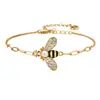 Pulsera de Cadena Retorcida Trenzada de Latón Chapado en Oro Real Transfronteriza Europea y Americana Set de Pulseras Estilo Lujo Ligero de Moda