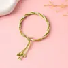 Accesorios para el Festival del Bote del Dragón Bolsitas Perfumadas Bordado Hecho a Mano DIY Tejido de Cuerda de Cinco Colores Zongzi Estilo Antiguo Hojas Iridescentes Accesorios Venta al por Mayor