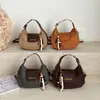 Bolso Retro Esmerilado para Mujer 2025 Otoño e Invierno Nuevo Moda Elegante Tendencia Bolso de Mujer Bolso de Hombro Bolso Cruzado para Mujer