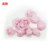 Flores de Espuma de 3,5cm Rosas Urso Rosa Unicórnio DIY Artesanal Guirlanda Decorativa de Flores Artificiais Alta Simulação