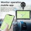 Grabadora de conducción para coche inalámbrica de 7 pulgadas con CarPlay, interconexión inalámbrica para teléfono móvil, transmisión multimedia, grabación dual delantera y trasera 1080p