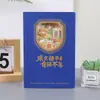 Em Estoque Cultural e Criativo 3D Escultura de Papel Oca Caderno Carimbo de Desenho Animado Diário Personalizado Caderno