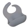 Babero de silicona para bebés, impermeable, para niños, con bolsillo para comida, para bebés, con sorbete, para alimentos complementarios, venta al por mayor