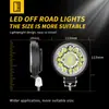 Luz de Trabalho LED Redonda para Carro de 4 Polegadas 33 LEDs Luz Mista Farol de Caminhão Modificado Holofote