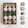 Popular Set de 6cm de Bolas Navideñas de Amazon Decoración de Escena Navideña DIY Decoración de Árbol de Navidad Bolas Envueltas en Tela