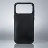 Adecuado para Funda de Teléfono Apple 17 con Ranura y Recubrimiento de Resina, Cubierta Protectora iPhone 18 Pro Max, Material de Cuero de PC+TPU para iPhone 15