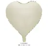 Decoraciones de Escena con Globos de Cumpleaños de Amazon Transfronterizos Suministros de Cumpleaños Boda Inauguración Globos de Película de Aluminio de 18 pulgadas en Forma de Corazón