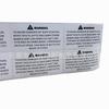 Anti-sufocamento infantil Fontes nº 10 nº 14 nº 18 adesivos de aviso em estoque Amazon Adesivos de aviso em inglês