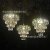 Nuevos Accesorios de Boda Candelabro de Cristal Electrochapado en Hierro Tira de Hielo Luminosa Guía de Camino Auditorio de Boda Escenario Área de Bienvenida Adornos