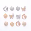 Accesorios para el Cabello Hechos a Mano DIY Materiales para Colgantes Aleación Accesorios de Joyería Pedrería Mariposa Corazón Estrella de Cinco Puntas Accesorios
