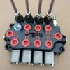 Distribuidor Hidráulico ZD-L112 Válvula de Control Direccional Manual 1-6 Válvula de Control de Acción Simple Doble Acción Fabricante Válvula Multivía