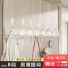 Colgador de Pared para Abrigos Detrás de la Puerta, Colgador de Ganchos de Pared sin Taladro, Ganchos Fuertes con Capacidad de Carga para Ropa y Sombreros, Cocina y Dormitorio, Entrega Directa de Fábrica