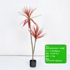 Árbol de Sangre de Dragón Simulada para Interiores, Grande, de Pie, Planta Verde Artificial, Decoración de Paisajismo para Escaparate de Centro Comercial, Decoración de Bonsái de Agave