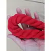 10 metros Corda de Algodão Artesanal Acessórios Diy Corda Torcida Colorida de Três Fios Corda Trançada Decoração Design Corda Grossa 2cm