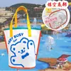 Bolsa de Praia Transparente com Capacidade Bolsa de Gelatina Bolsa de Natação Feminina Bolsa Tote de PVC Bolsa de Compras Bolsa de Mão Transversal
