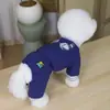 Ropa para mascotas otoño e invierno abrigo de algodón ropa para perros ropa impermeable para mascotas invierno 26 estampado de auriculares abrigo de algodón de cuatro patas
