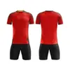 Roupas de Futebol Estampadas para Crianças Classe A Conjunto Esportivo Camisa de Manga Curta Masculina e Feminina Roupas para Acampamento de Treinamento de Estudantes Equipe de Competição