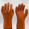 Guantes de Pesca Resistentes al Aceite e Impermeables, Resistentes al Desgaste Limpieza del Hogar Látex Partículas Esmeriladas Antideslizantes Protección Laboral a Prueba de Aceite Multiusos