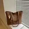 Bolso de hombro tipo tote de gran capacidad para el trabajo, nueva tendencia casual de primavera 2026, bolso de hombro diario texturizado para mujer