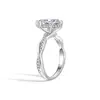 Anillo de Plata de Ley S925 con Moissanita, Corte Marqués, Estilo Coreano, Moderno, Estilo Ins, Lujo Ligero para Mujer, Chapado en Oro de 18K