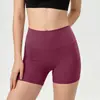 Pantalones Cortos de Yoga Estilo Nuevo para Mujer, Levanta Glúteos, Sin Costuras Incómodas, Nailon 66, Alta Calidad, Sensación de Segunda Piel, Pantalones Cortos de Fitness para Correr