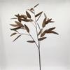 Hoja de eucalipto artificial de alta calidad con tacto natural, decoración para sala de estar en casa, decoración de flor artificial, flor artificial para ramo de boda