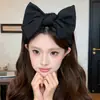 Diadema de estilo coreano, ligera, ancha, de color liso para mujer, que ofrece un look sofisticado y elegante, con un diseño que realza la altura en la coronilla, presentando un estilo retro, chic y moderno