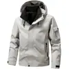 Jaqueta Masculina Três Provas para Uso Externo Novo Estilo 2026 Moda Primavera e Outono Marca Tendência com Capuz Roupa de Trabalho Jaqueta Casual Estilosa