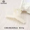 Pinza Pequeña para el Cabello con Forma de Cruz Versátil Linda para Uso Diario Estilo Coreano, Serie Sencilla de Colores Gelatina, Elegante Accesorio para el Cabello para Cola de Caballo Alta y Flequillo