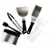 Herramientas Multifuncionales de Acero Inoxidable para Teppanyaki, para Cocina de Barbacoa al Aire Libre, Espátula para Freír Bistecs, Venta Directa del Fabricante