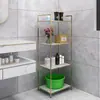 Estantería de Almacenamiento para Baño Jub de Pie para Esquina del Baño Estantería de Almacenamiento para Esquina del Inodoro del Hogar Cocina
