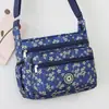 Bolsa Casual Ligera para Mamá, Bolso de Lona para Mujer, Bolso Cruzado de Hombro Estilo Coreano de Tela Oxford para Teléfono Móvil, Bolso de Gran Capacidad para Mujer