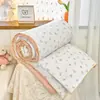 Manta de Verano de Gasa de Doble Capa para Maternidad e Infancia Clase A Manta de Verano de Dibujos Animados Manta Fina Individual/Doble para Dormitorio Manta de Aire Acondicionado Manta de Regalo Venta al por Mayor