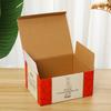 Caja de embalaje para set de papelería escolar de fábrica, impresión de caja de color, papel kraft, caja de cartón corrugado de tres capas, caja vacía al por mayor