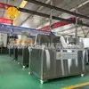 Equipo de Freído Totalmente Automático para Tofu y Productos de Soya, Máquina Freidora de Chips de Tofu y Camote, Máquina Freidora Automática con Volteo y Carga
