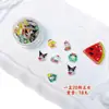 Entra en la Nueva Serie Navideña de Celebridades de Internet Decoración de Uñas Caricatura Linda Diamante DIY Joyería de Resina Aretes Accesorios para el Cabello