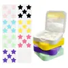 Procesamiento y Personalización de Nuevos Parches Hidrocoloides para Acné en Caja Transfronterizos, Parches para Acné con Forma de Estrella, Parches Finos para Acné y Versiones en Caja de Colores