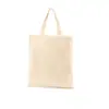 Bolsa de Lona Logo Personalizado Bolsa Tote Lisa Organización Estudiantil Entrenamiento Clase de Tutoría Bolsa Tote Promocional Bolsa de Lona