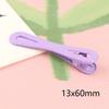 Clip de Figura de Ocho Color Macaron de 60 mm DIY Hecho a Mano Clip para el Cabello Clip de Pico de Pato Venta al por Mayor Clip para Flequillo Recortado