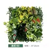 Parede de Plantas Simuladas Parede de Plantas Verdes Decoração Floral Fundo Gramado de Plástico Decoração de Gramado Verdejamento de Engenharia Parede de Flores Artificiais Decoração