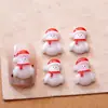 Acessórios de Nail Art de Desenho Animado de Natal Populares Transfronteiriços Papai Noel Tridimensional Fofo Árvore Acessórios de Unha Vestíveis Decorações