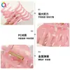 Pasador Qiyue Transfronterizo Nuevo con Polvo Dorado, Potente Pasador de Calabaza, Pinza de Tiburón Elegante para el Cabello Trasero de Mujer